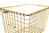 Vintage Metal Wire Locker Basket with Number 359 Tag (c.1950s) - thirdshift