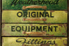 Vintage Weatherhead Original Equipment Fittings Hardware Cabinet, Green (c.1940s) - thirdshift