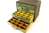 Vintage Weatherhead Original Equipment Fittings Hardware Cabinet, Green (c.1940s) - thirdshift