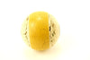 Vintage / Antique Clay Billiard Ball Yellow Number 9, Art Deco Pool Ball (c.1910s) - thirdshift