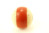 Vintage / Antique Clay Billiard Ball Red Number 11, Art Deco Pool Ball (c.1910s) - thirdshift
