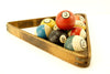 Vintage / Antique Clay Billiard Ball Red Number 11, Art Deco Pool Ball (c.1910s) - thirdshift