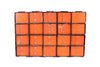 Vintage Dorman Parts Drawer Hardware Bin with 20 Drawers in Rustic Orange (c.1950s) N3 - thirdshift