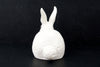 Vintage Rabbit Figures in White Ceramic, Set of 3 (c.1980s) - thirdshift