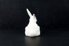 Vintage Rabbit Figures in White Ceramic, Set of 3 (c.1980s) - thirdshift