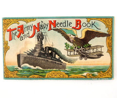 Vintage "The Army and Navy Needle Book" (c.1940s) - World War II Collectible - thirdshift