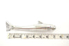 Vintage Shark Bottle Opener / Bremer Fish Shaped Aluminum Opener 7" long (c.1950s) N3 - thirdshift