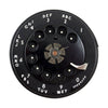 Vintage Rotary Telephone Dial in Black with Black Metal Finger Dial (c.1950s) N3 - thirdshift