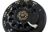 Vintage Rotary Telephone Dial in Black with Black Metal Finger Dial (c.1950s) N4 - thirdshift