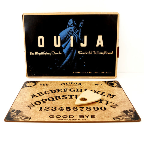 Vintage Original Ouija Board by William Fuld, Extra Large (c.1930-40s) N5 - thirdshift