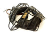 Vintage Baseball Catchers Face Mask with Metal Grid, Leather Straps (c.1970s) - thirdshift