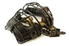 Vintage Baseball Catchers Face Mask with Metal Grid, Leather Straps (c.1970s) - thirdshift