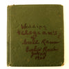Vintage Wedding Telegram Book (c.1928) - With Video of Pages - thirdshift
