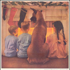 Digital Download "Christmas at Granny's Douglas Aircraft Ad" (c.1955) - Instant Download Printable - thirdshift