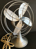 Vintage Aluminum Chrom-Ever Open Cage Desk Fan (c.1950s) - thirdshift