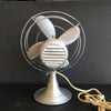 Vintage Aluminum Chrom-Ever Open Cage Desk Fan (c.1950s) - thirdshift