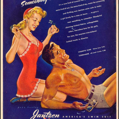 Digital Download "Jantzen Swim Suit Ad" (c.1943) - Instant Download Printable - thirdshift