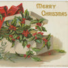 Digital Download "Merry Christmas" Christmas Postcard (c.1906) - Instant Download Printable - thirdshift