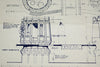 Vintage Star Wars Blueprint for Tractor Beam Generator Power Trench (c.1977) N15 - thirdshift