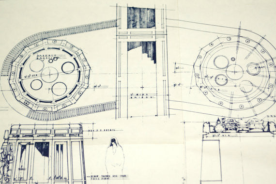 Star Wars Blueprints (Ballantine Books, 1977). Blueprint