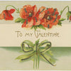 Digital Download "To My Valentine" Valentine's Day Postcard (c.1907) - Instant Download Printable - thirdshift