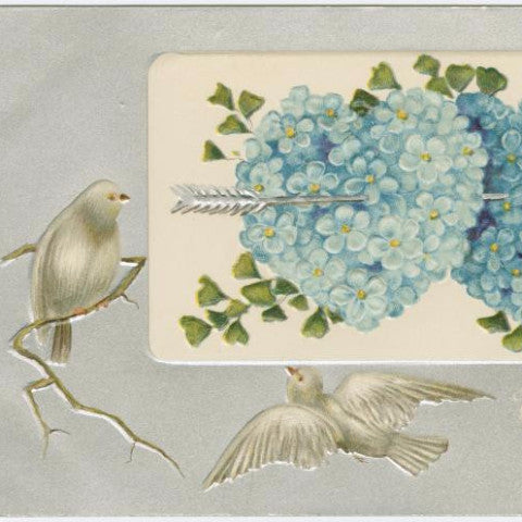 Digital Download "To My Valentine" Valentine's Day Postcard (c.1905) - Instant Download Printable - thirdshift