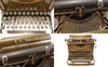 Vintage L C Smith Secretarial 8-11 Typewriter in Walnut Green (c.1934) - thirdshift