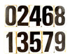 Vintage Metal Double-Sided Gas Station Signs, Complete Set (c.1950s) - thirdshift
