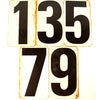 Vintage Metal Double-Sided Gas Station Signs, Complete Set (c.1950s) - thirdshift