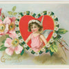 Digital Download "With Loving Greetings" Valentine's Day Postcard (c.1910) - Instant Download Printable - thirdshift