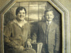 Antique Photograph of Mother and Son (Sepia Toned) in Folder/Frame (c.1930s) - thirdshift