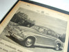 Vintage Rover Seventy Five 75 British Car Original Print Ad, Period Paper (1952) - thirdshift