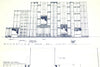 Vintage Star Wars Blueprint for Death Star Interior Detail / Inner Chasm (c.1977) N12 - thirdshift
