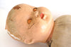 Vintage Sleepy Eye Composition Baby Doll with Molded Hair and Cloth Body, 22" (c.1920s) - thirdshift