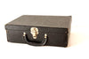 Vintage W.Z. Gibson Inc. Black Faux Leather Salesman Case, Original Illustration (c.1940s) - thirdshift