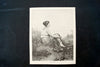 Vintage / Antique Print of a Young Girl titled "Little Ellie" (c.1800s) - thirdshift