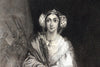 Vintage Engraving of Lady Percy from Shakespeare's "King Henry VI" (c.1835) - thirdshift