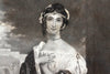 Vintage Engraving of Virgilia from Shakespeare's "Coriolanus" (c.1835) - thirdshift