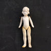 Vintage Jointed Bisque Doll with Molded Hair, Made in Germany, Numbered (c.1860s) N1 - thirdshift