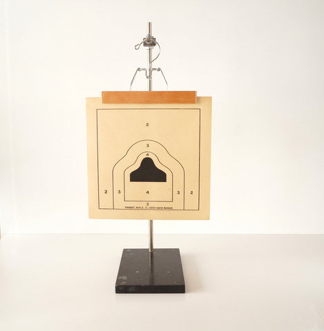 Vintage Rifle Shooting Target, 12 inches (c.1940s) – ThirdShiftVintage.com