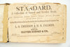 Vintage "The Standard: A Collection of Sacred and Secular Music" Song Book (c.1872) - thirdshift