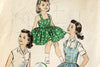 Vintage Advance Pattern 8660, Girls Jumper, Dress Sewing Pattern, Size 6 (c.1950s) - thirdshift