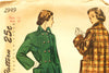 Vintage Simplicity Pattern 2949, Misses' Topper Coat, Uncut (c.1940s) Size 14 Bust 32 - thirdshift