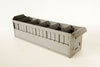 Vintage Industrial Metal Parts Drawer with 5 Dividers in Grey (c.1950s) - thirdshift