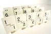 Vintage Number Cards / Table Number Cards with Art Deco Line, #1-15 (c.1950s) - thirdshift