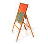 Vintage Folding Slate Chalkboard Desk / Easel in Red and Green Slate (c.1950s) - thirdshift