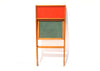 Vintage Folding Slate Chalkboard Desk / Easel in Red and Green Slate (c.1950s) - thirdshift