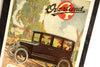 Vintage Willys-Overland Four-Door Sedan Original Print Ad, Period Paper (1920s) - thirdshift