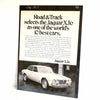 Vintage Jaguar XJ6 Jag British Leyland Sedan Original Print Ad, Period Paper (1972) - thirdshift