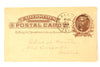 Vintage Post Card Grand Lodge of Texas Freemason Dues (August 28, 1886) - thirdshift